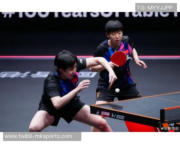 混团世界杯赛，孙颖莎王楚钦6战6个3-0成混双的王，王楚钦一行为更显示互相信赖